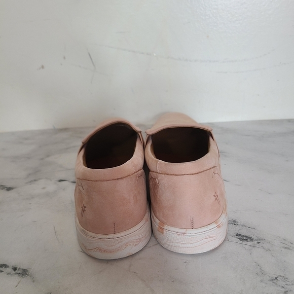Frye Ivy Slip Blush Sneaker 9.5 New With Box - Picture 5 of 7